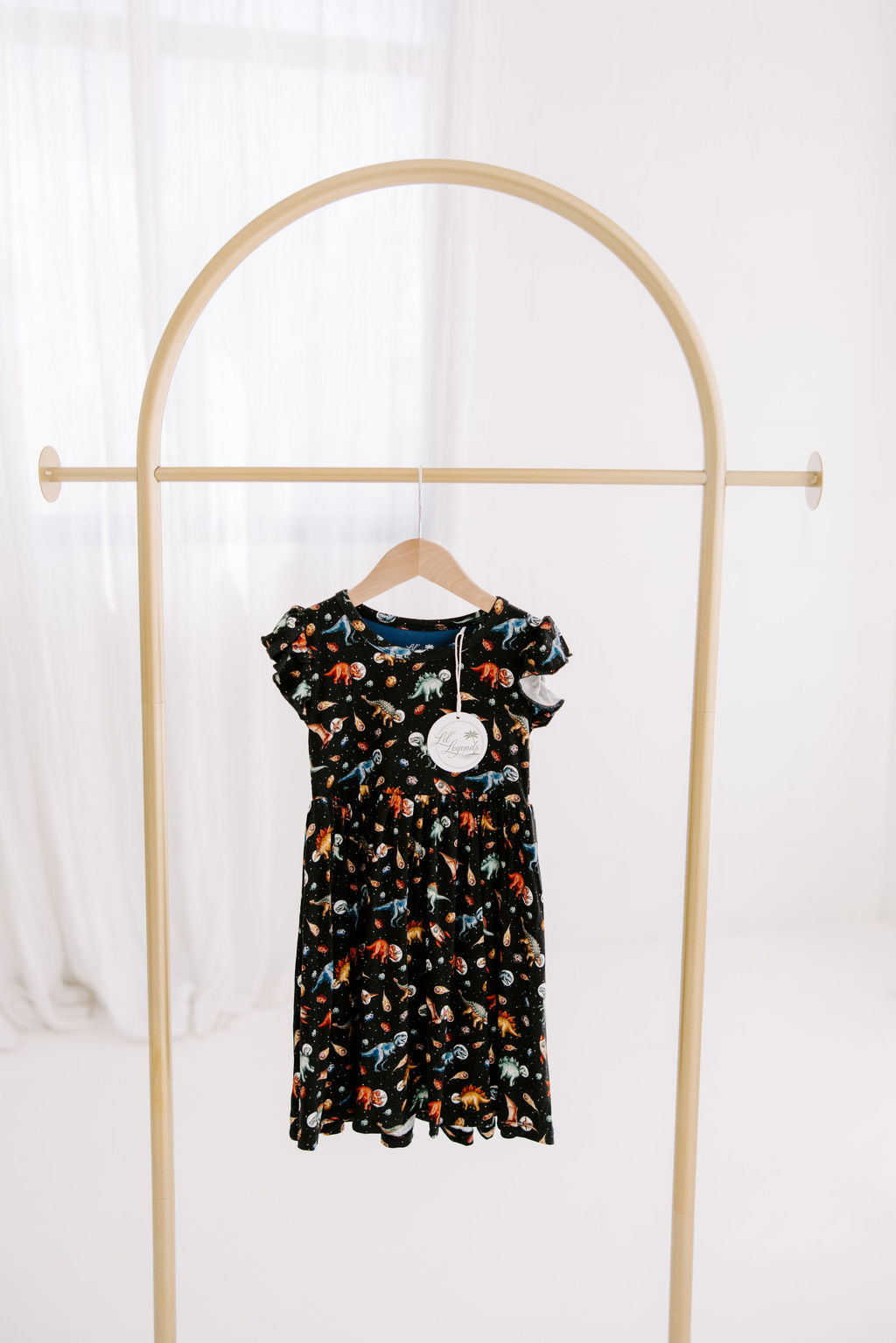 Cosmic Adventure Flutter Twirl Dress